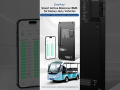 Enerkey 16S-24S 300A Έξυπνο BMS με ενεργό εξισορροπητή 1A-8A για πακέτο μπαταριών Li-ion/Lifepo4/Lto/SIB