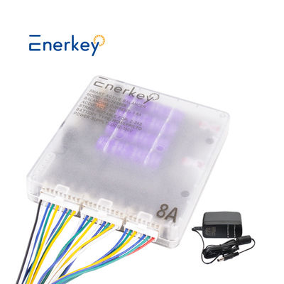 Αγορά Enerkey 8A ενεργός έξυπνος εξισορρόπησης με Bluetooth 2S-24S NCM/LFP/LTO εξισορρόπησης μπαταρίας ηλεκτρονική κατασκευή