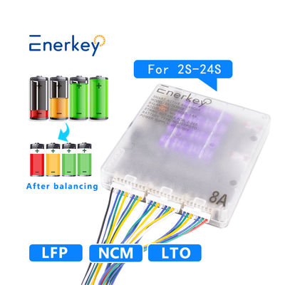 Αγορά Enerkey BT Mobile App Smart Active Equalizer 8a Lifepo4 Active Cell Balancer για αποθήκευση ενέργειας RV ηλεκτρονική κατασκευή