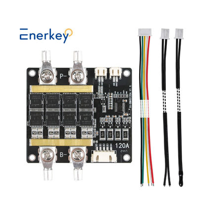 Αγορά Enerkey BMS 4S 12V 120A Πίνακα προστασίας μπαταρίας ιόντων λιθίου 3.2V με BMS ισορροπίας για 18650 μπαταρία 12V ηλεκτρονική κατασκευή