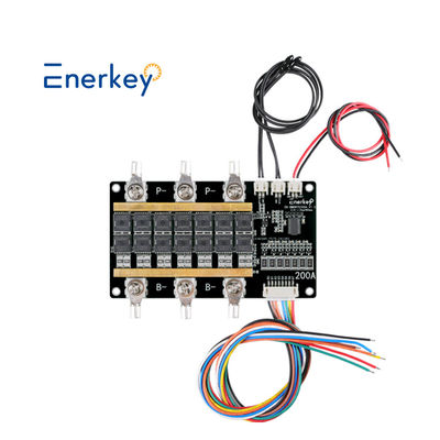 Αγορά Enerkey Hardware BMS 200A 5S 6S 7S 12V 24V Πίνακας προστασίας μπαταρίας με παθητική ισορροπία και NTC ηλεκτρονική κατασκευή