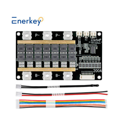 Αγορά Enerkey 6S 24V 200A Πίνακας προστασίας PCB BMS για 6 πακέτα 18650 Lifepo4 μπαταρία για ηλιακό φως ηλεκτρονική κατασκευή