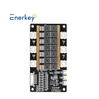 Αγορά Enerkey BMS 3S 4S 5S 6S 7S 8S BMS ισορροπία συνεχές ρεύμα 200A Lifepo4 λιθιοειδής μπαταρία LTO SIB ηλεκτρονική κατασκευή