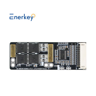 Αγορά Enerkey 3S 4S 12V 80A 9S 10S 36V Li-ion BMS με NTC 5S 6S 7S 24V για μπαταρία ισχύος 3.7V 18650 3.2V Lifepo4 8S 24V E-bike BMS ηλεκτρονική κατασκευή