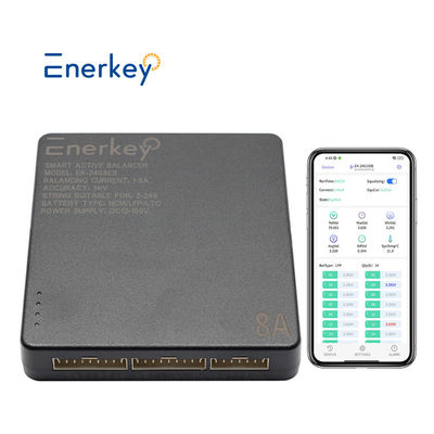 Enerkey BMS 4S 8S 8A Smart Active Balancer Lifepo4 μπαταρίες ιόντων λιθίου για RV
