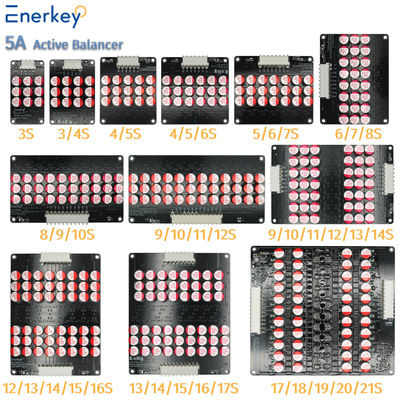 5A Ενεργός εξισορρόπησης BMS 3S 4S 5S 6S 7S 8S 10S 12S Lifepo4 LTO εξισορρόπησης μπαταρίας λιθίου