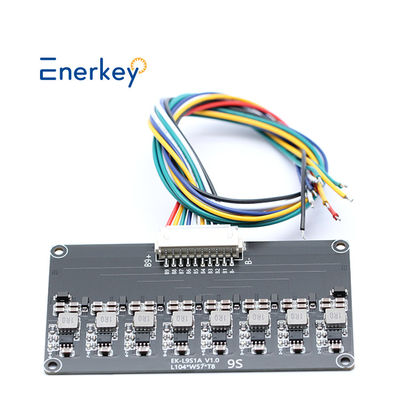 1Α 9S Ενεργός εξισωτής Lipo / Lifepo4 Εξισορρόπηση μεταφοράς ενέργειας μπαταρίας