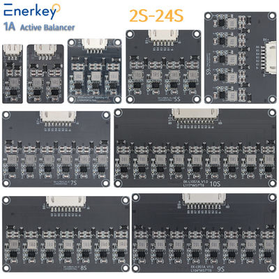 1Α 2S - 24S Ενεργός ισορροπιστής BMS Λιθιο Lifepo4 μπαταρία επαγωγική BMS ισορροπία