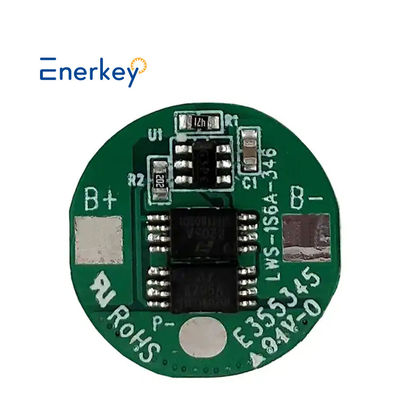 18650 NMC Li Ion Cells Lifepo4 Battery BMS Protection Board 1S 6A Για ηλιακά φώτα LED