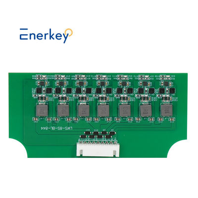 Λιθιοειδής ενεργός ισορροπία Lifepo4 μπαταρία BMS 8S 29.6V 25.6V με RS485 RS232 Bt