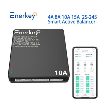8S 16S 20S έξυπνος ενεργός εξισορρόπησης BMS 4A 8A 10A 15A Li-Ion / Lifepo4 / Lto μπαταρία