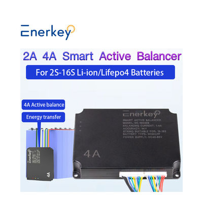 Enerkey 5TH ενεργός εξισορρόπηση για Lifepo4 / Li-ion εξισορρόπηση μπαταρίας σε 8S 10S 14S 16S