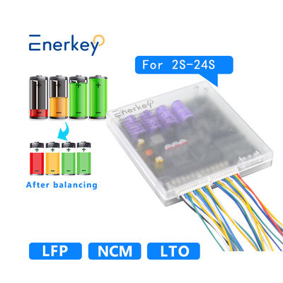 Enerkey 4A 24S LTO έξυπνος εξισορρόπησης μπαταρίας Lifepo4/Li-ion έξυπνος εξισορρόπησης κυψελών μπαταρίας