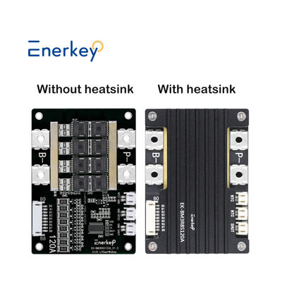 Enerkey 120A Συνεχή απόρριψη 4S BMS Πίνακας προστασίας μπαταρίας λιθίου για ηλιακά φώτα δρόμου